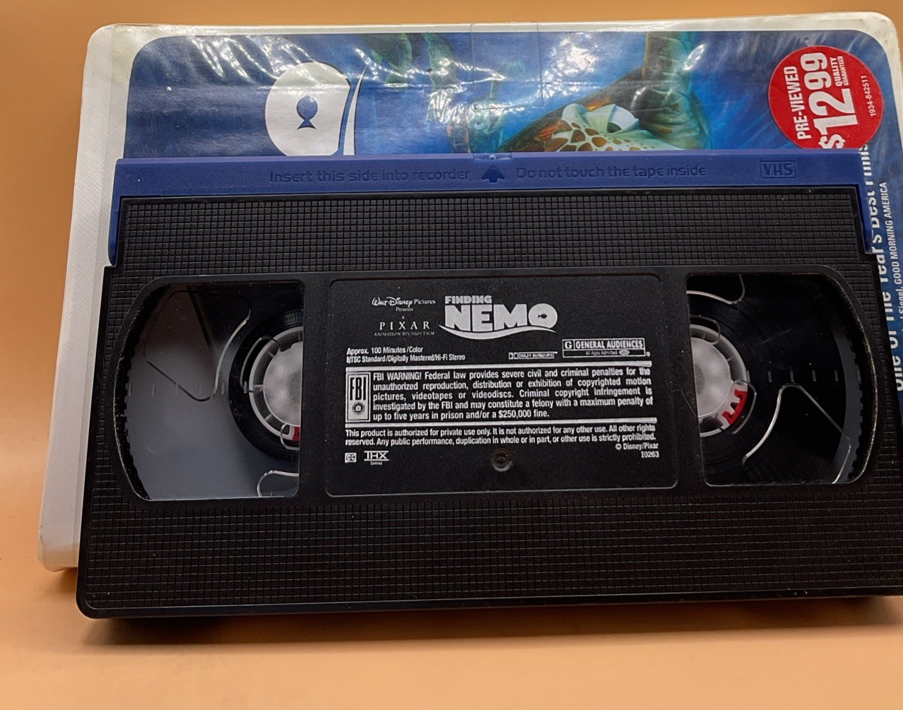 Finding Nemo VHS 2003 Disney Clamshell Acceptable *Buy 2 Get 1 Free*