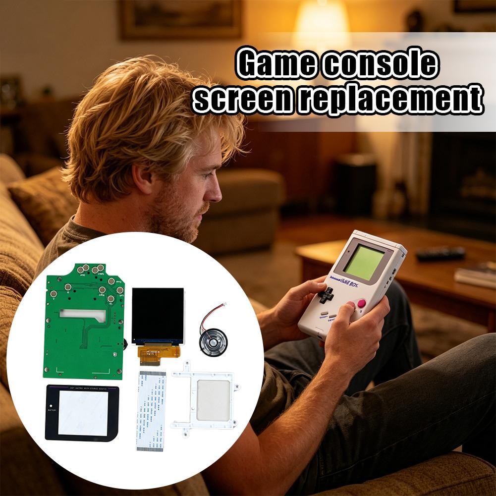 High Light LCD Screen Kit For Nintendo Game Boy GB Console
