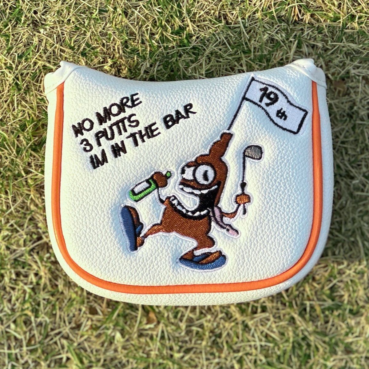 Lab DF3 Golf Putter Cover White Magnetic Closure