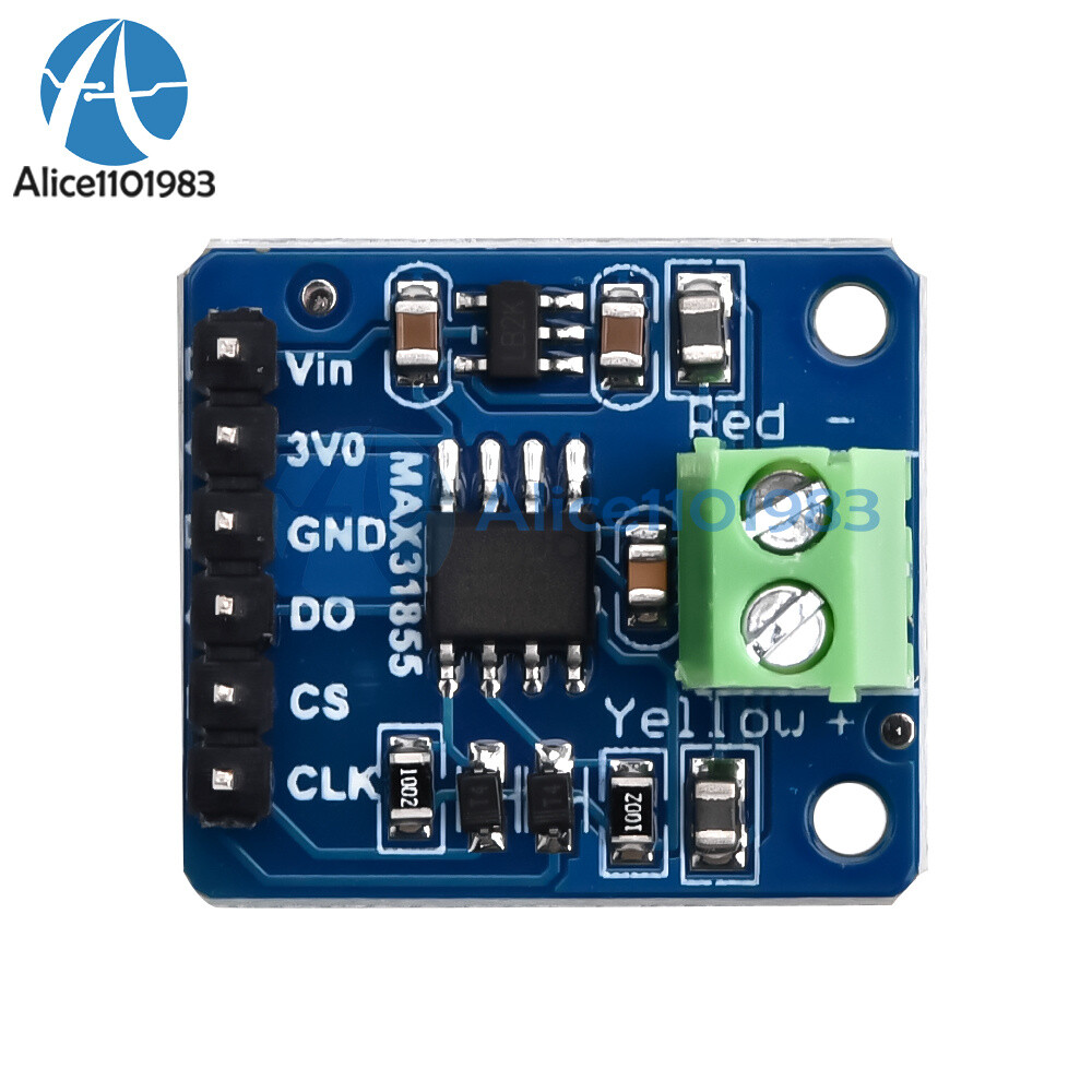 MAX31855 Thermocouple Temperature Sensor Module K-Type SPI Thermocouple Module
