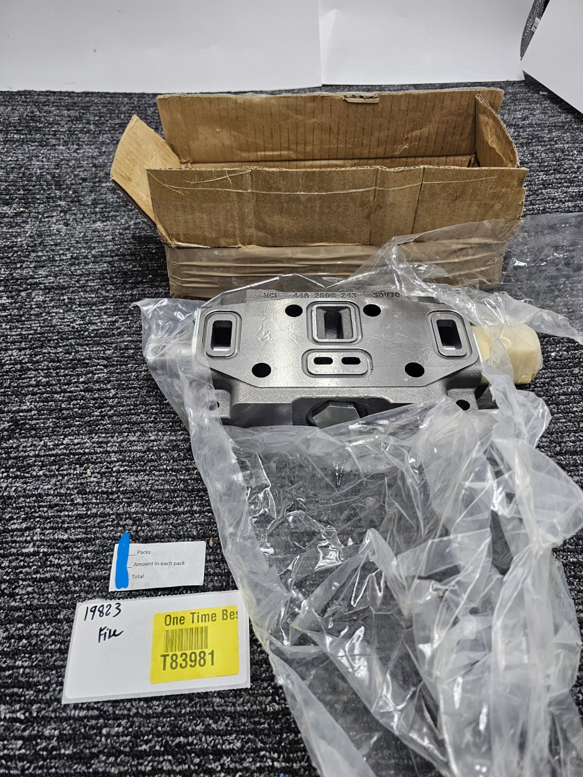 HCI SDV70 Sectional Directional Control Valve, 448 2800 243 Replacement