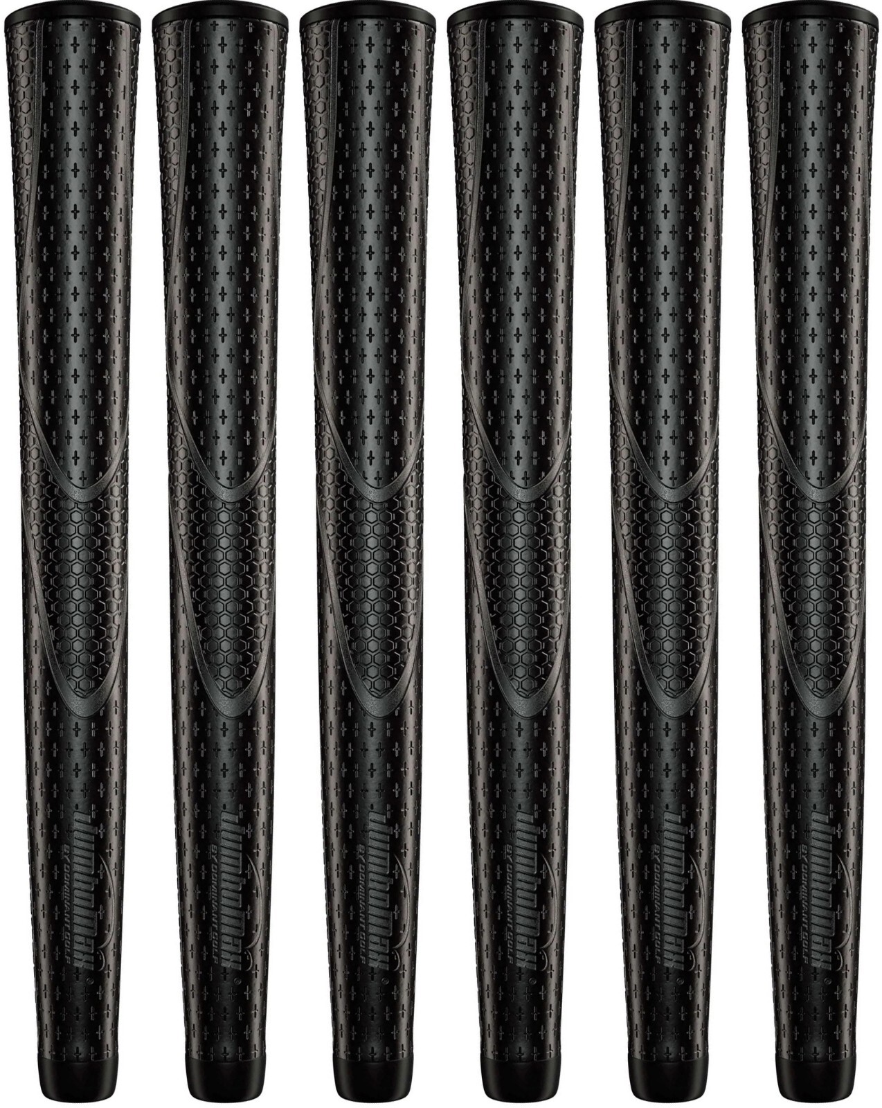 JumboMax Tour Series Golf Grips Blackout Medium Size (+5/16) - SET OF 6