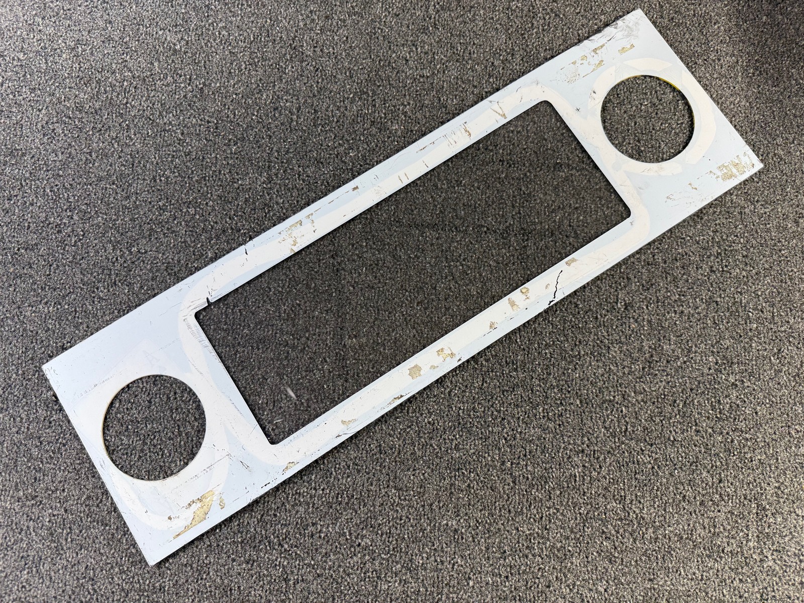 Data East Maverlick Pinball Plastic Speaker Panel Display Cover ORIGINAL