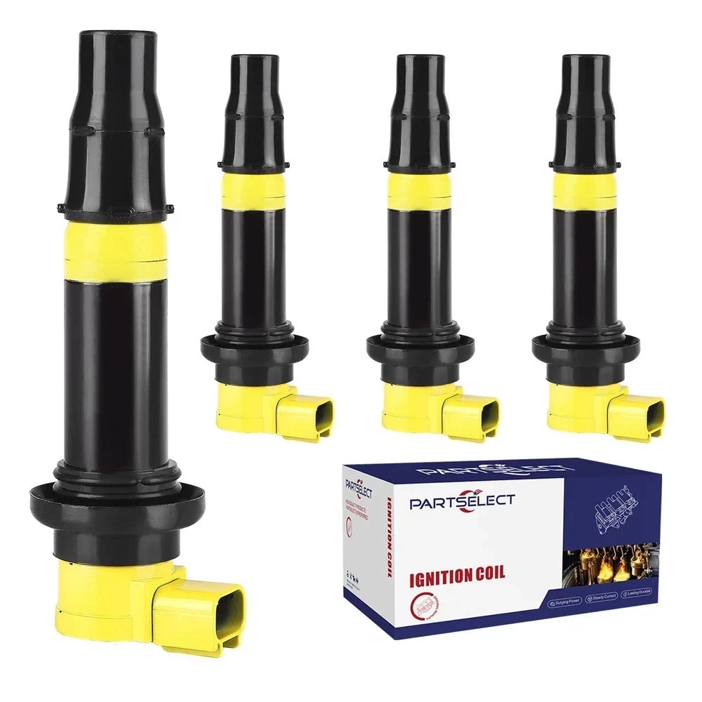 Ignition Coil Pack F6T558 Replacement for Yamaha 02-06 YZF R1, 03-07 YZF R6, ...