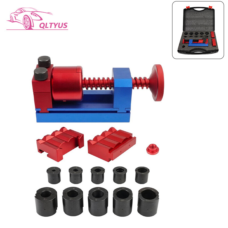 Fuel Line Fitting Installation Tool For 4AN-12AN Connector Fuel Hose Red+Blue