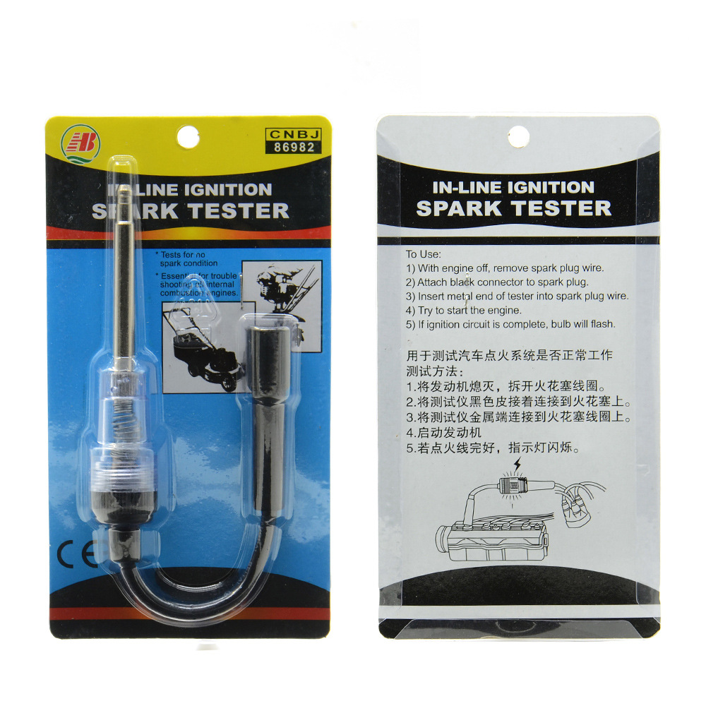 SPARK PLUG Tester Ignition System Coil Engine In Line Auto Diagnostic Test Tools