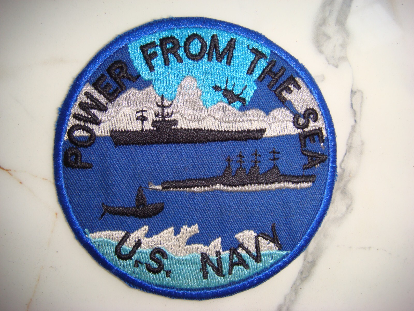 US NAVY " POWER FROM THE SEA",  VIETNAM WAR PATCH