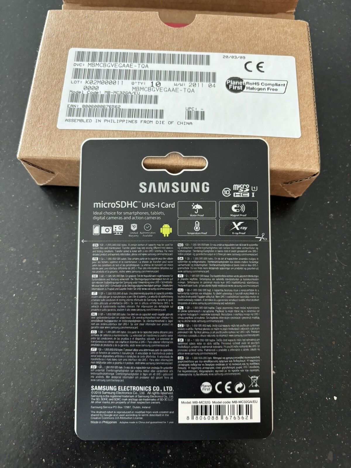 Samsung microSDHC EVO Plus 32GB Memory Card — Brand-New