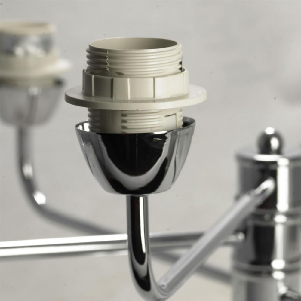 8 Pack Light Socket Shade Ring, Lamp Shade Adapter Ring, Retaining Rings for ...