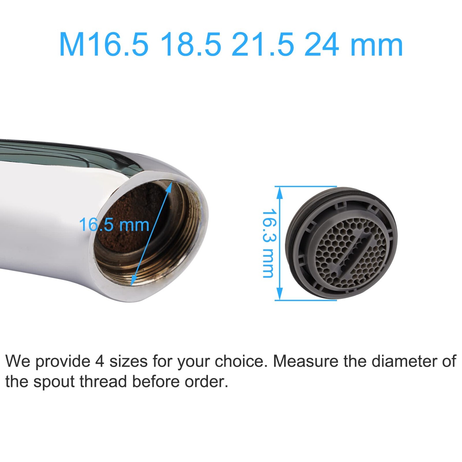 12 Pcs Faucet Aerator, Cache Aerators Removal Tool, Cache Aerators Replacement