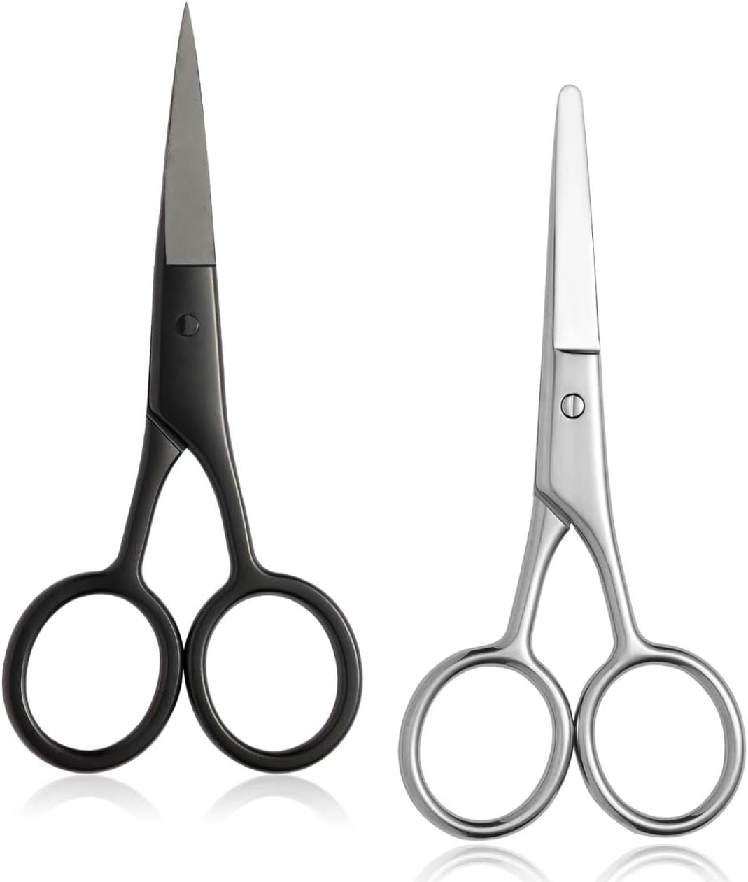 Small Grooming Scissors for Men and Women, Facial Hair Trimming Scissors