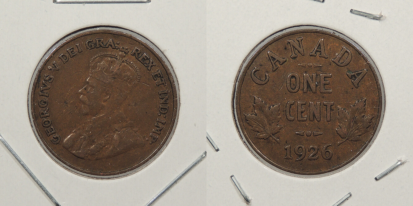 CANADA 1926 Cent #WC82446