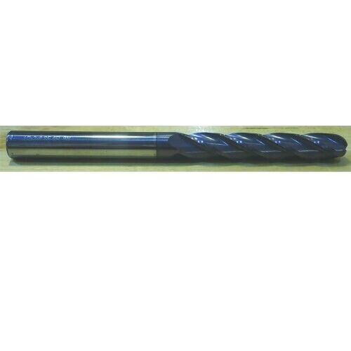 Solid Carbide ALTIN BALL NOSE END MILLS Extra Long 4 Flute USA Made LST 185
