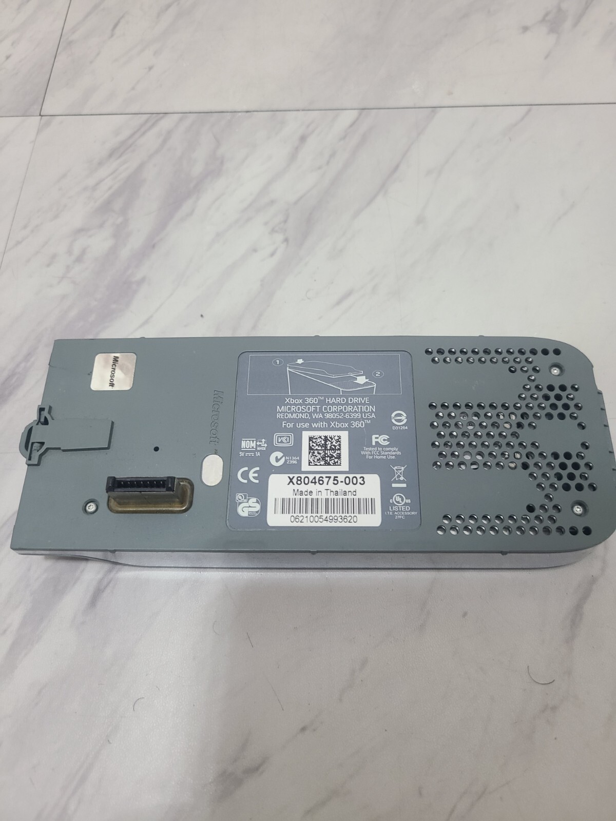 Microsoft Xbox 360 Official 20GB External Hard Drive HDD Genuine OEM Model 1445