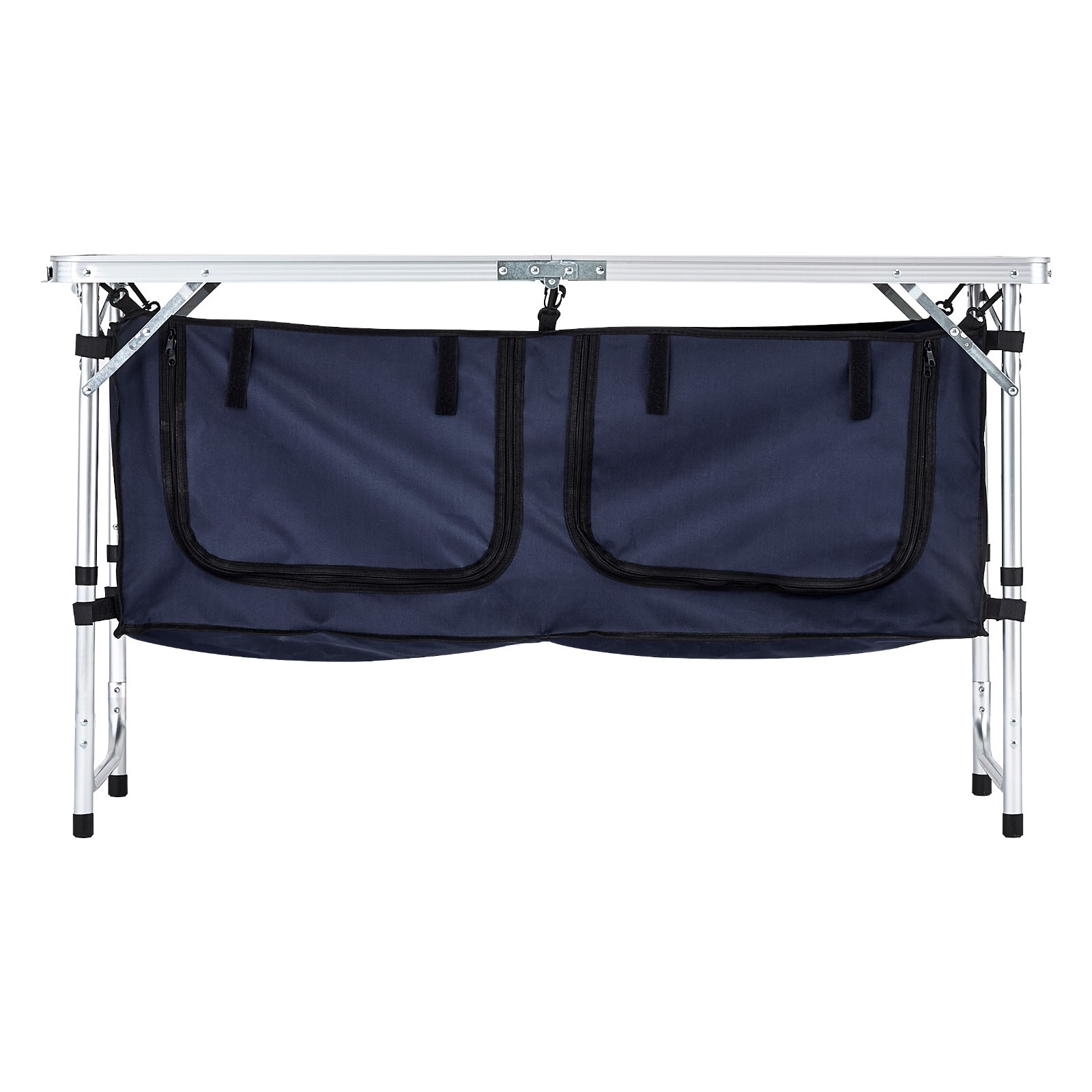 Portable Table Folding Kitchen Table Aluminum Table for Outdoor Camping Picnic