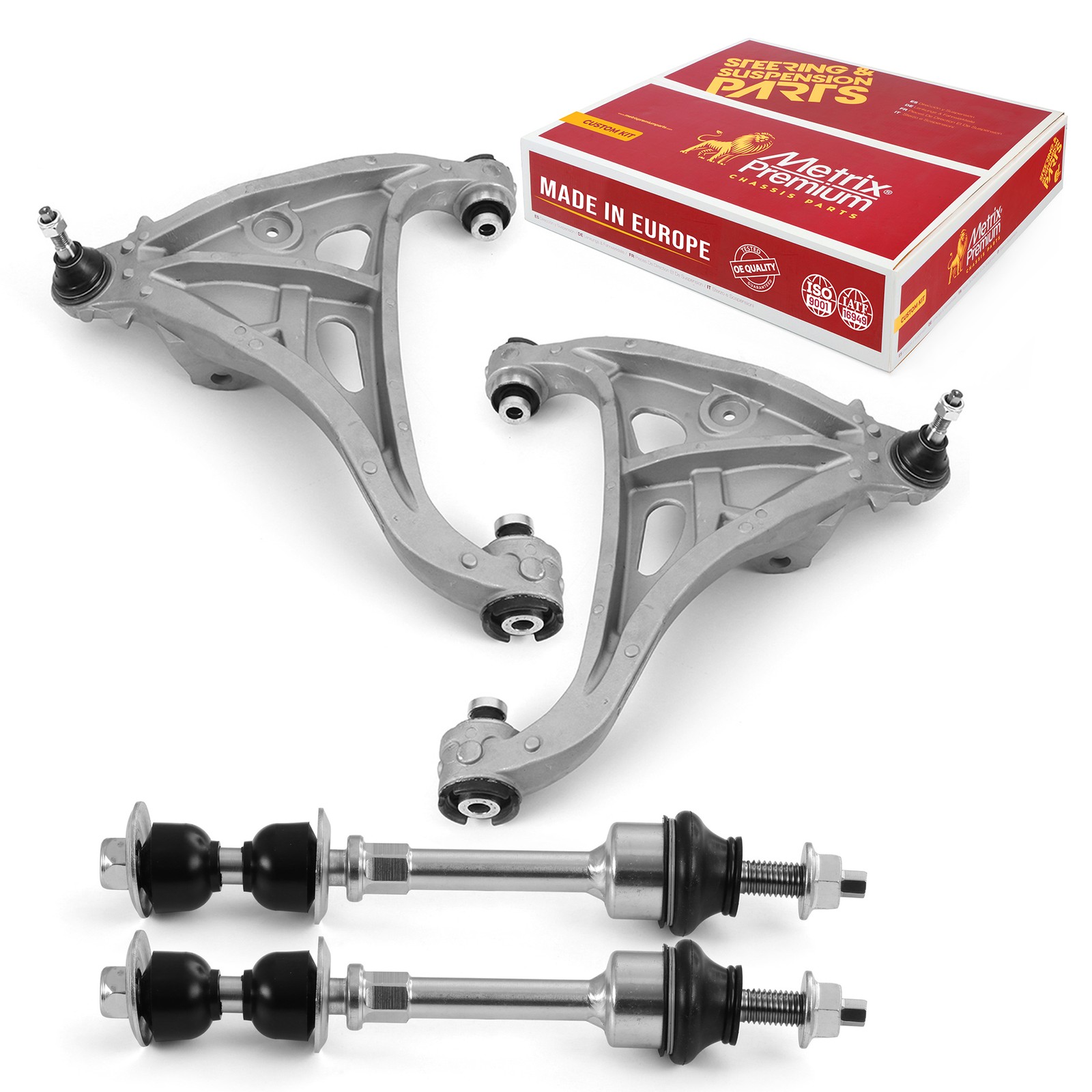 Front Lower Control Arm & Front Sway Bar Link Kit for 2005-2008 Ford F-150 4 PCS