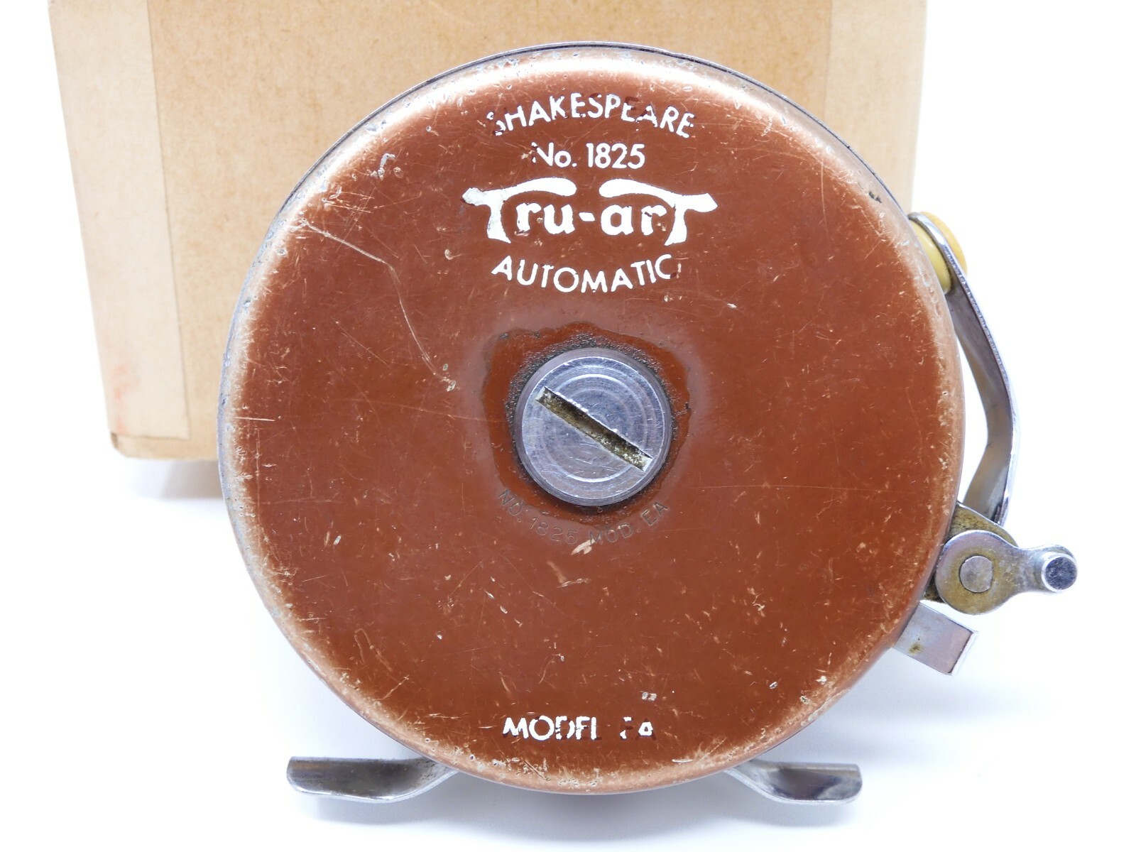 Vintage Shakespeare 1827 Tru-Art Automatic Fly Reek and Box