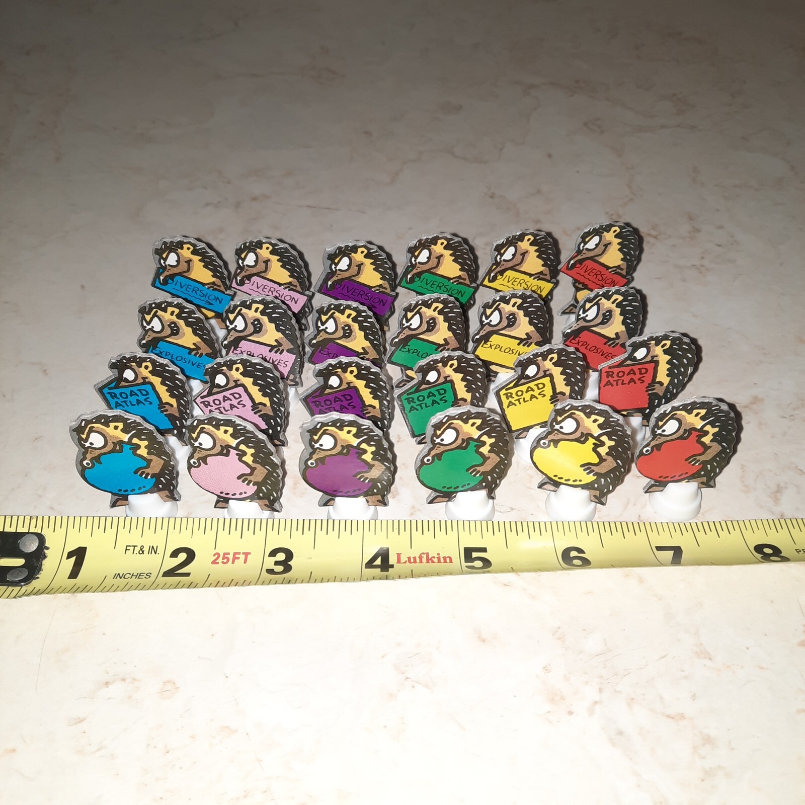 Hedgehogs Revenge Vintage Game Replacement Pieces
