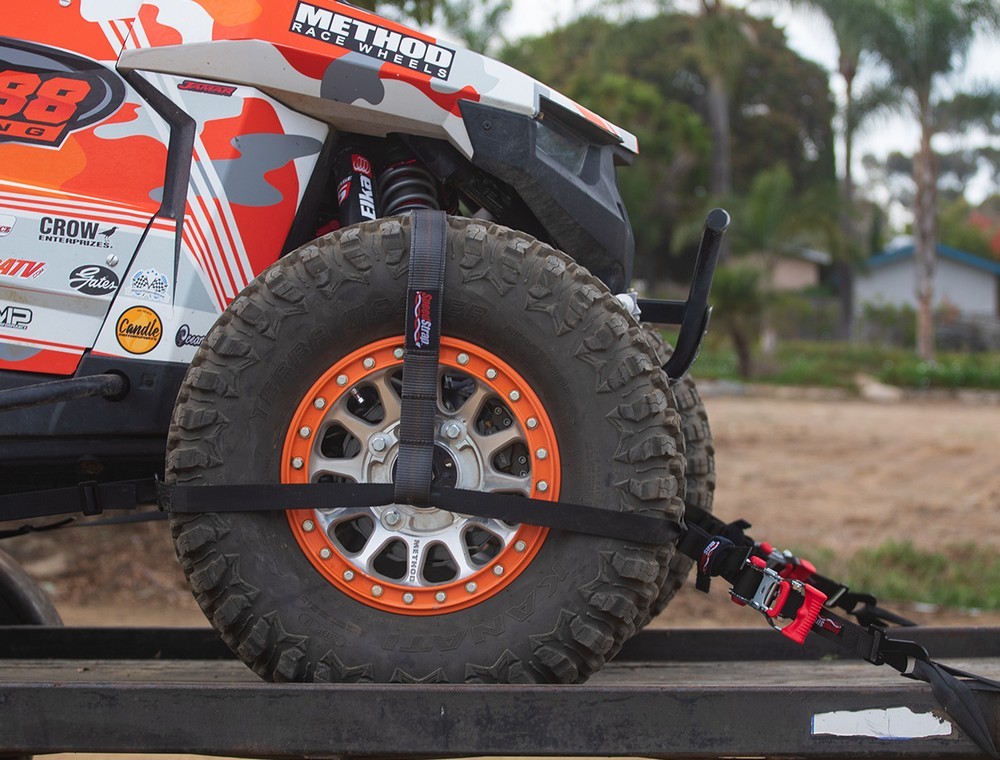 SpeedStrap UTV Tire-Bonnet - Black