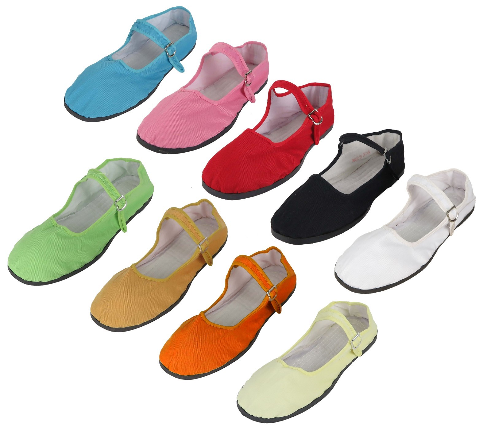 Women's Chinese Mary Jane Cotton Shoes Slippers Sizes 35 - 42 New