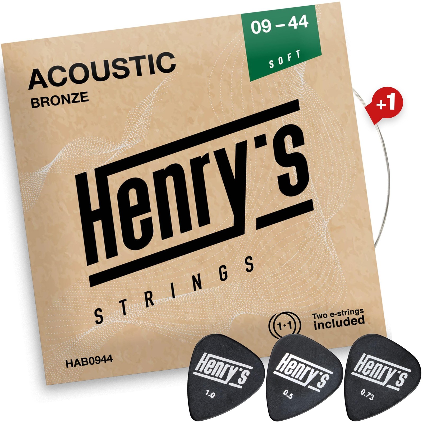 Extra Light Acoustic Guitar Strings 0944  Easy On Fingers & Excellent Sound  ...