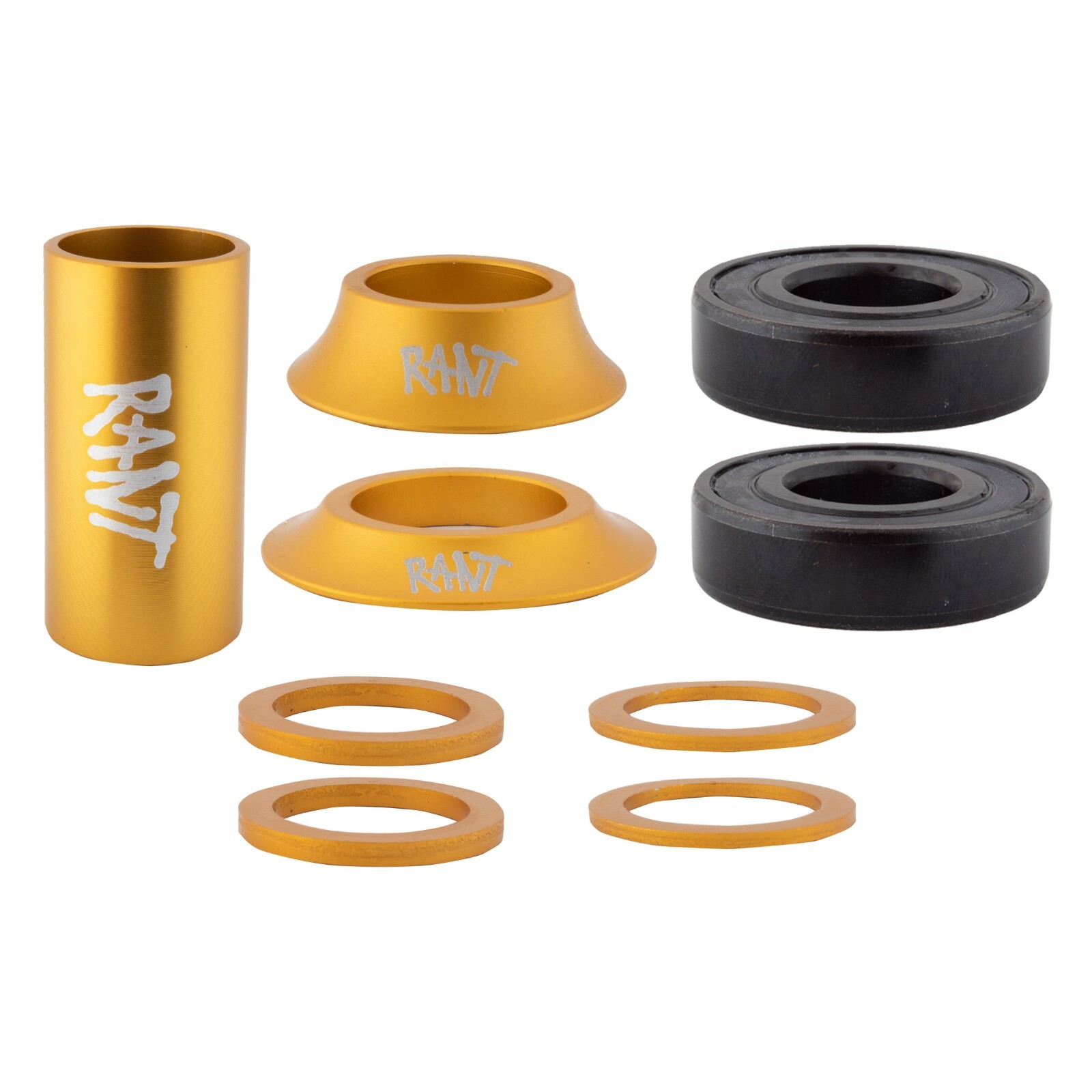 RANT BANG UR BMX MID BOTTOM BRACKET 22MM GOLD