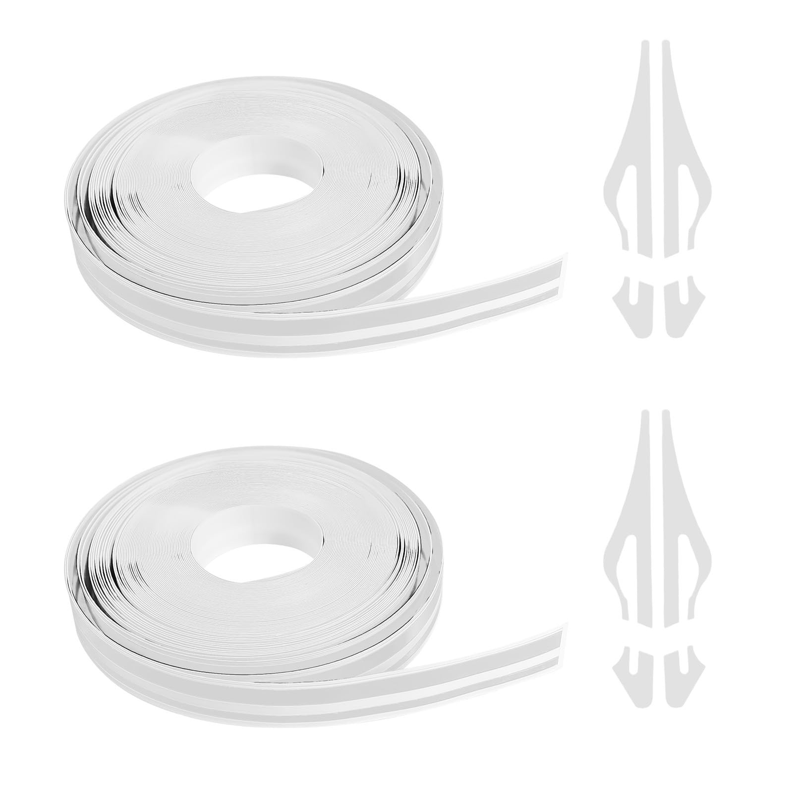 2 Rolls×32Ft Car Pinstriping Tape, Vinyl Automotive Pinstriping Tape Stripe