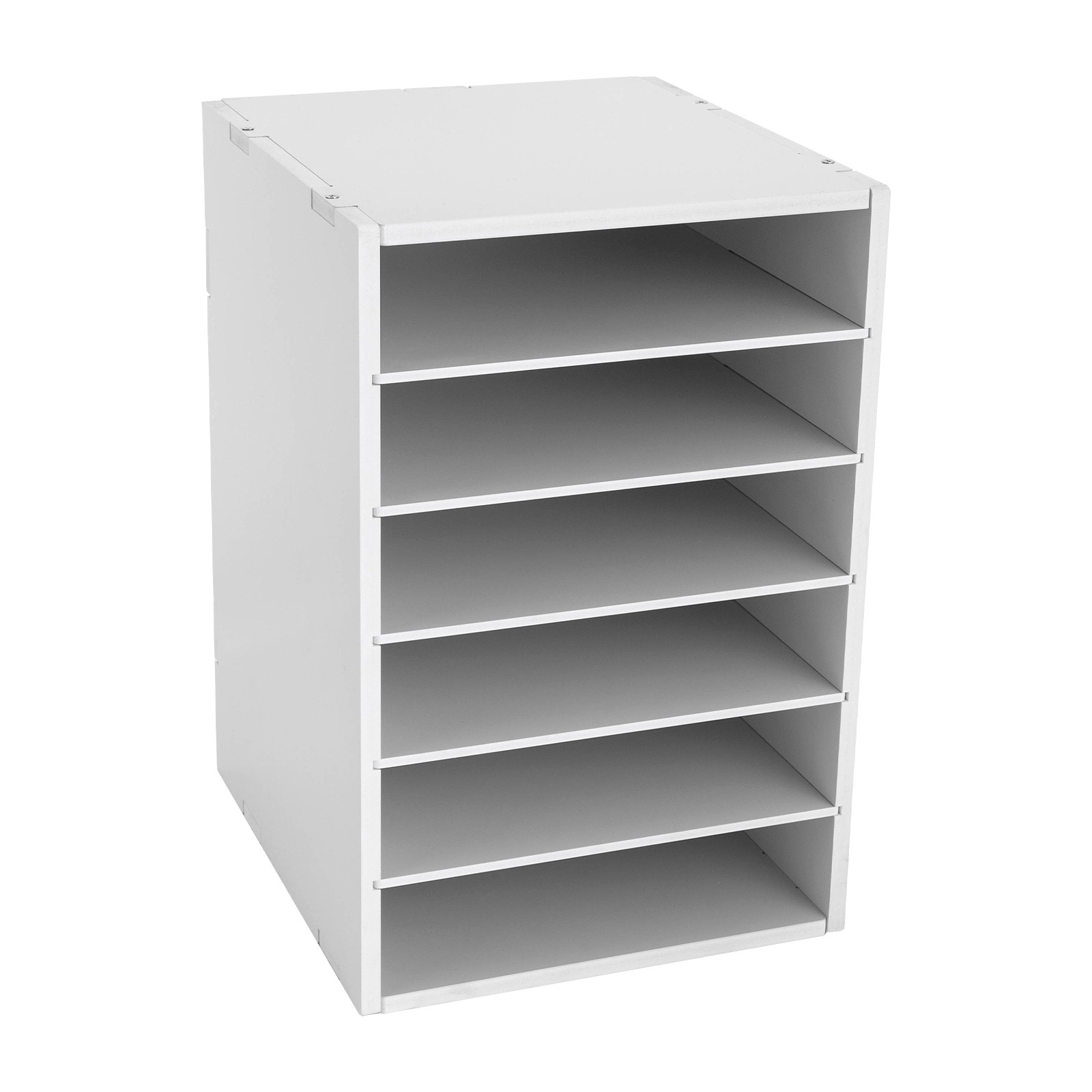 6 Compartments Desktop Organizer Desktop File Holder Rectangular File Organizer