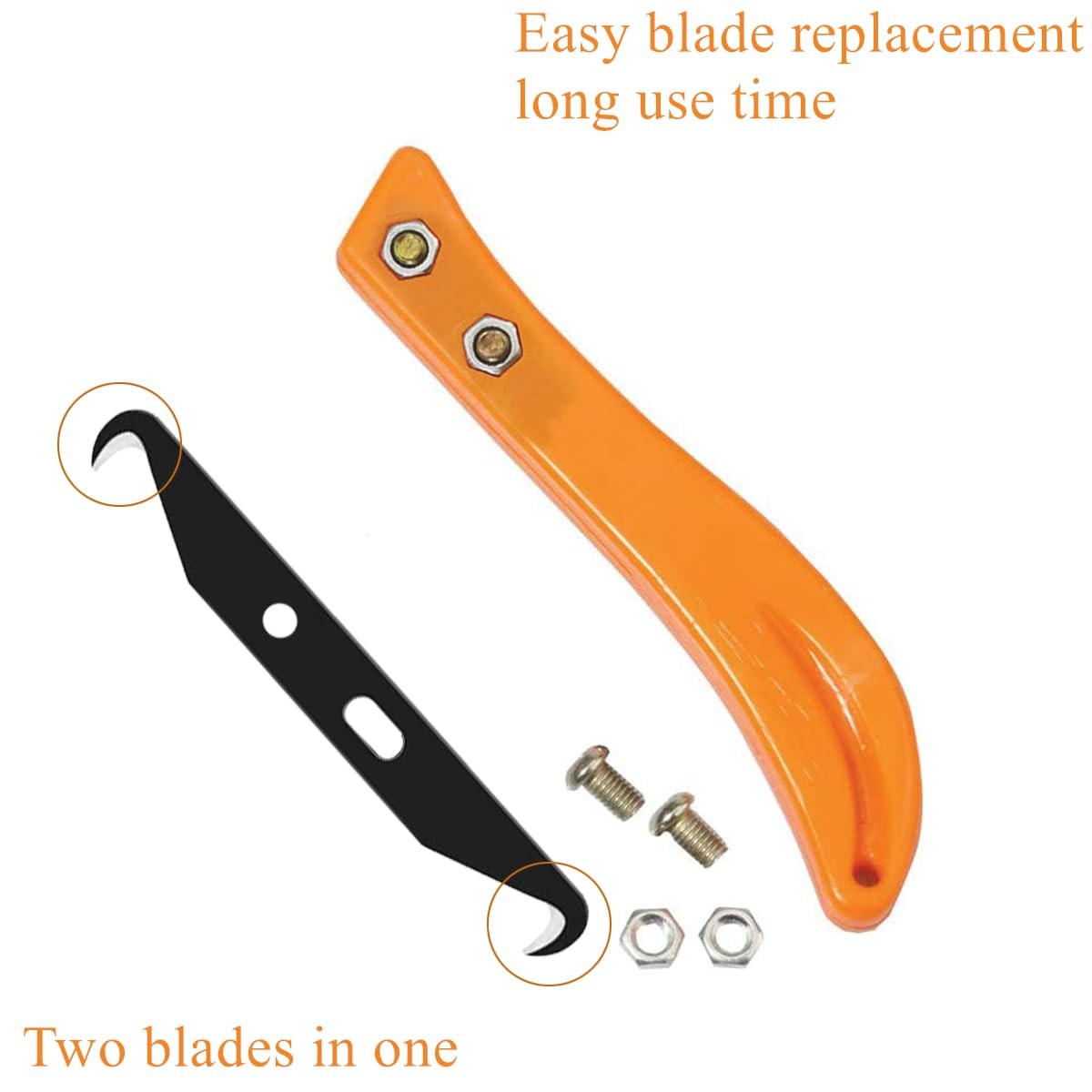 Hook Blade Utility Knife with Blades Golf Grip Removal Tool Hook Knife Utility