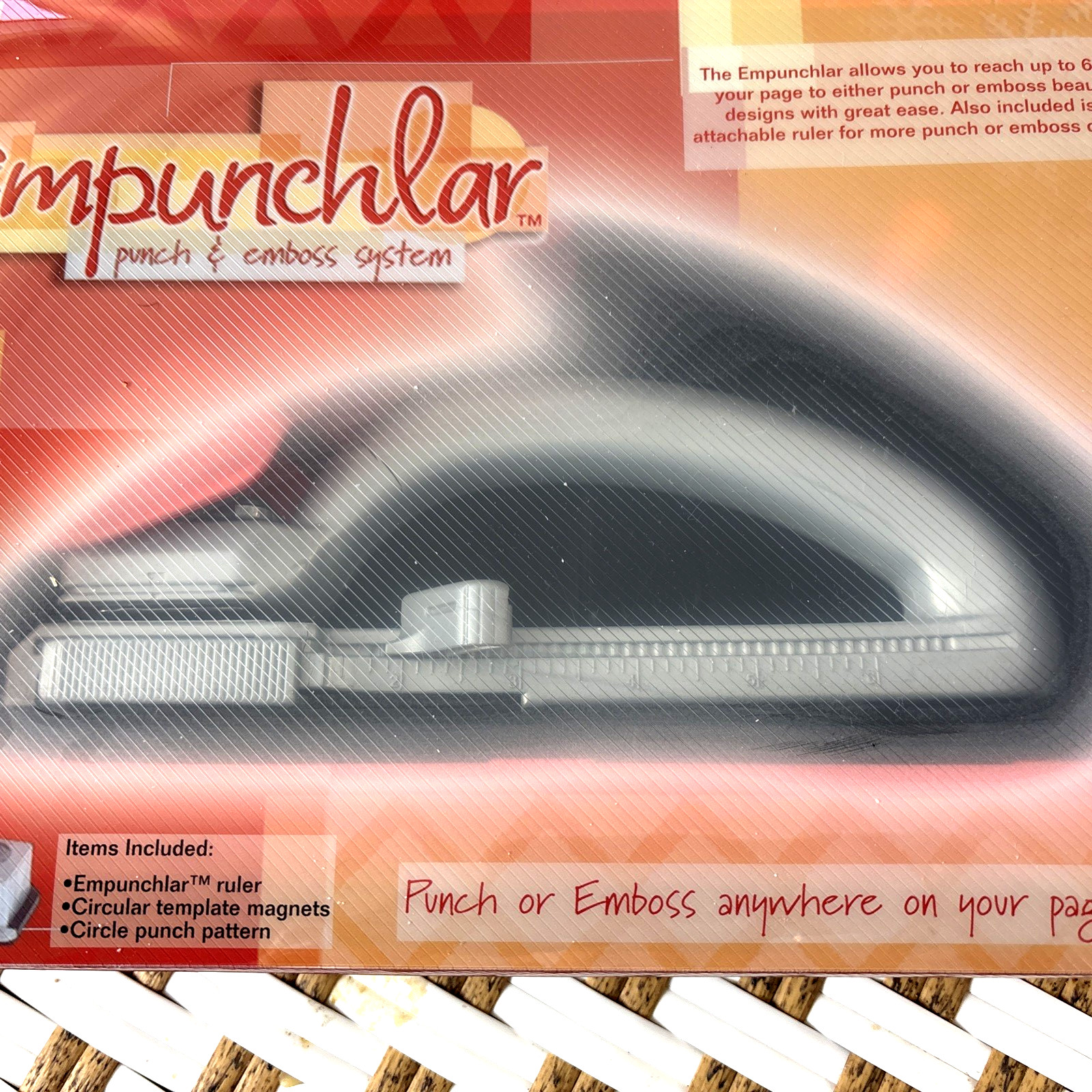 EMPUNCHLAR Punch & Emboss System - EK Success - NEW!