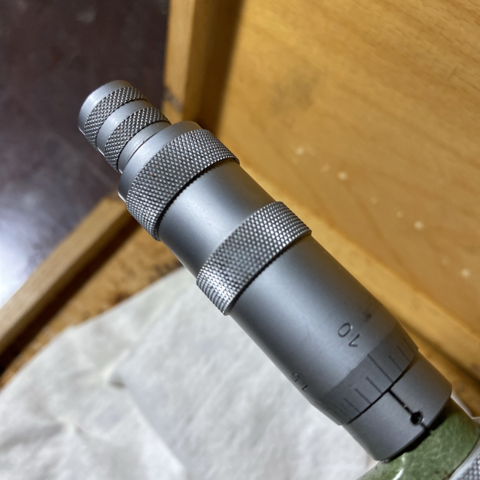 Mauser 7-8” Outside Micrometer With Case