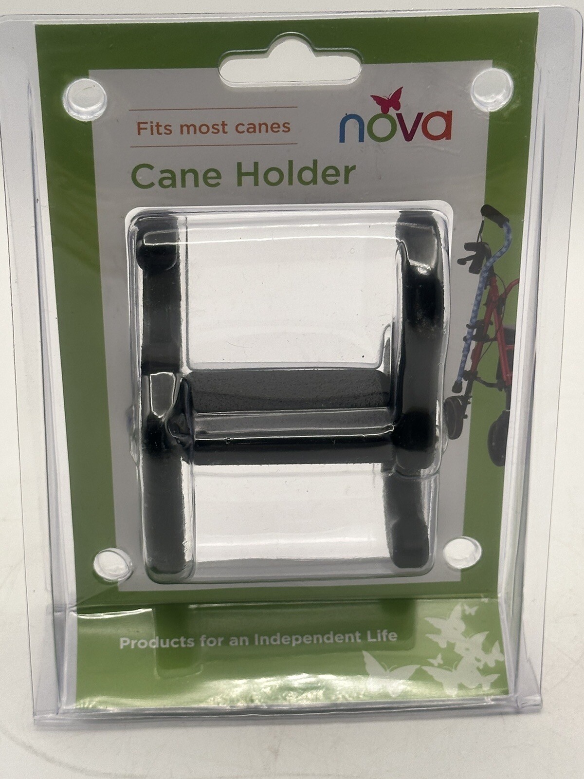 Nova Cane Holder Bracket New In Package Fits Most Canes 7/8” Diameter