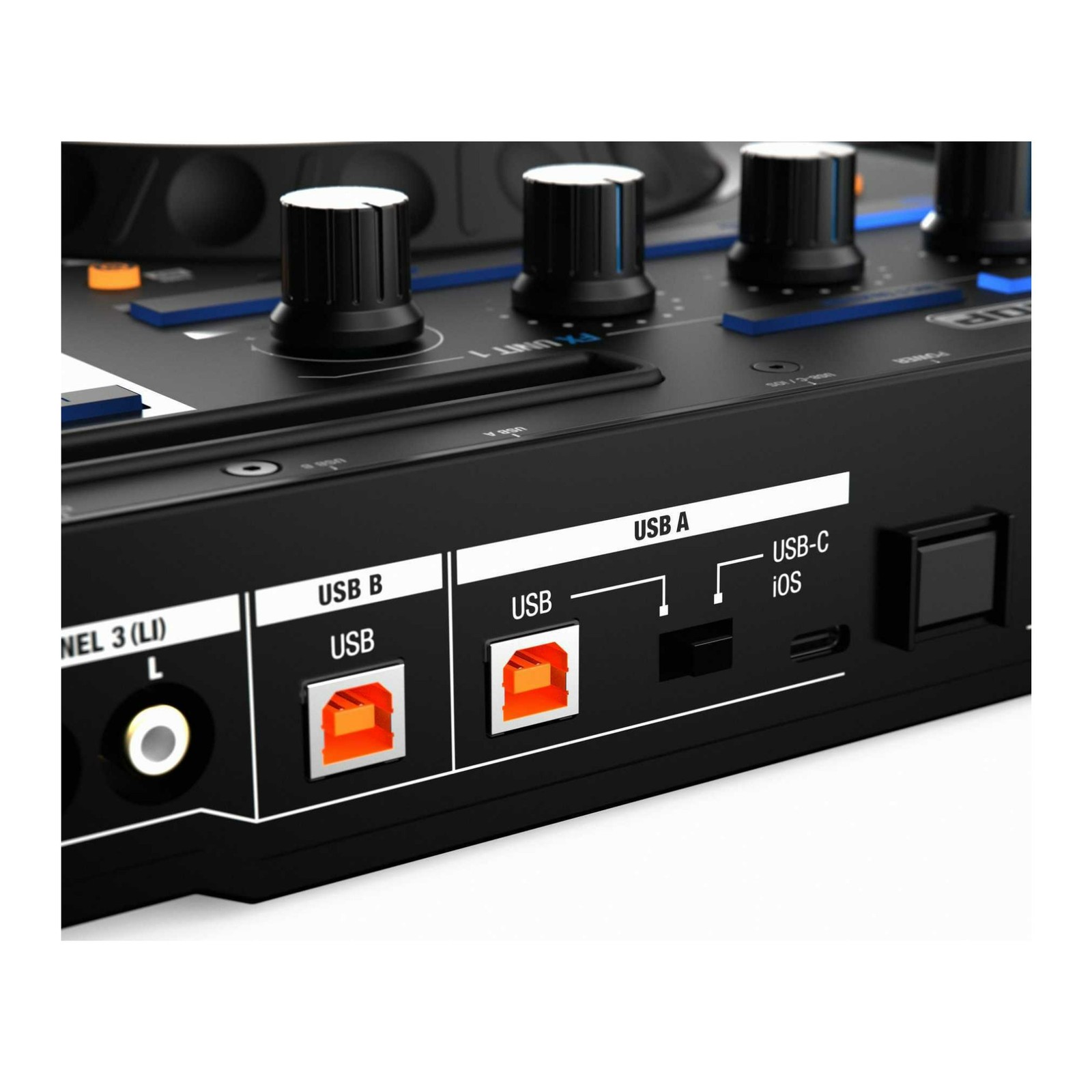 Reloop Mixon 8 Pro 4-Channel Professional Hybrid Sturdy Build DJ Controller