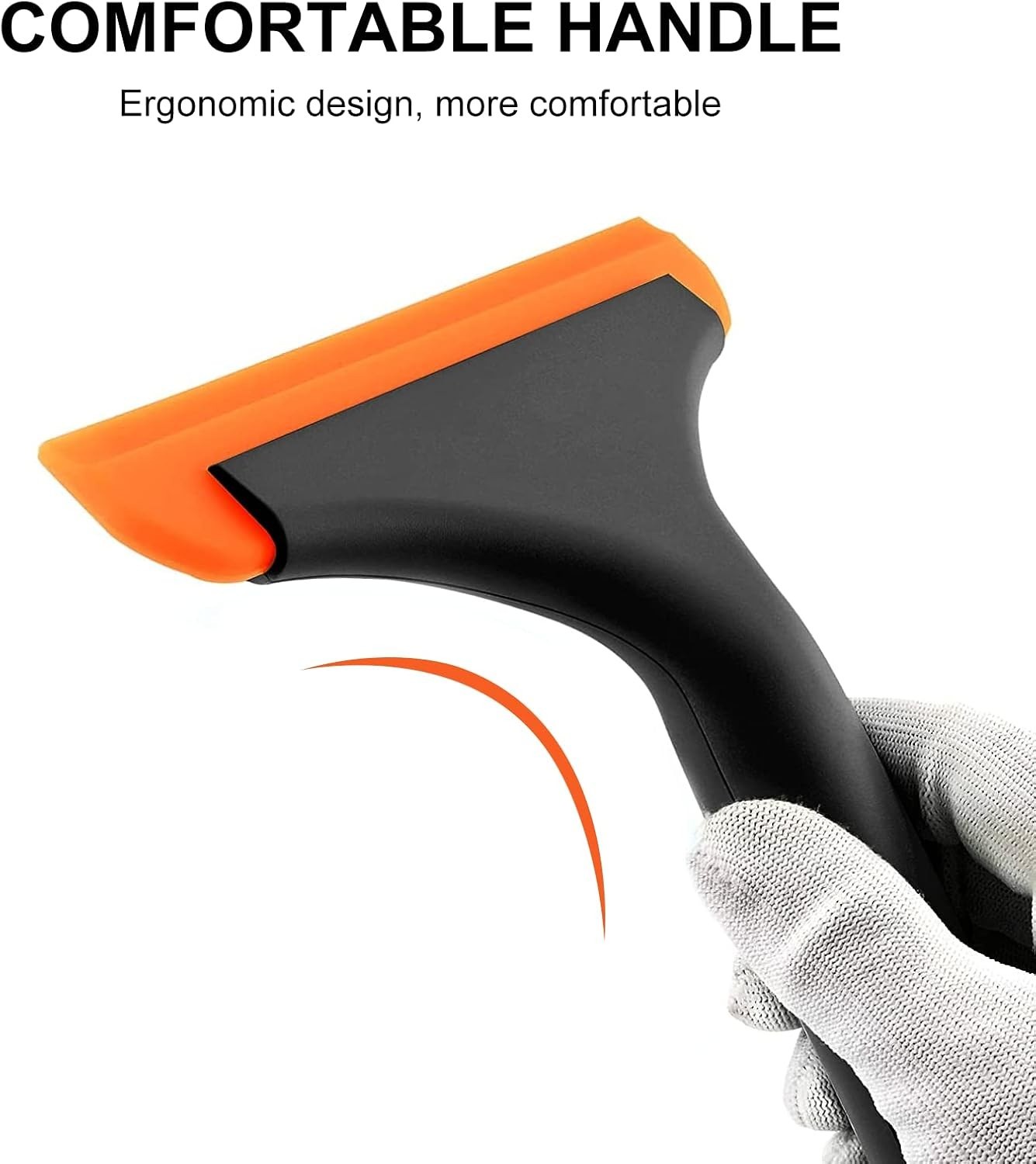 Mini Silicone Window Squeegee for Car Windshield Mirror Shower Glass Cleaning
