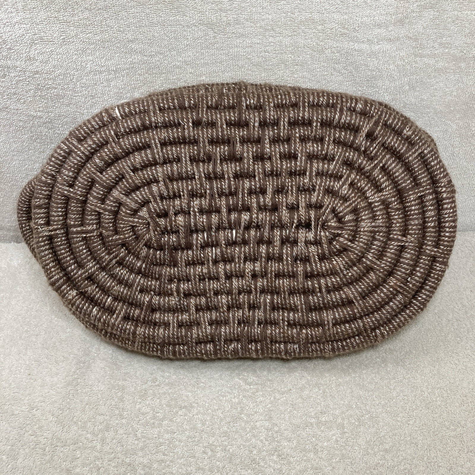 Handmade Coiled Oval Tray