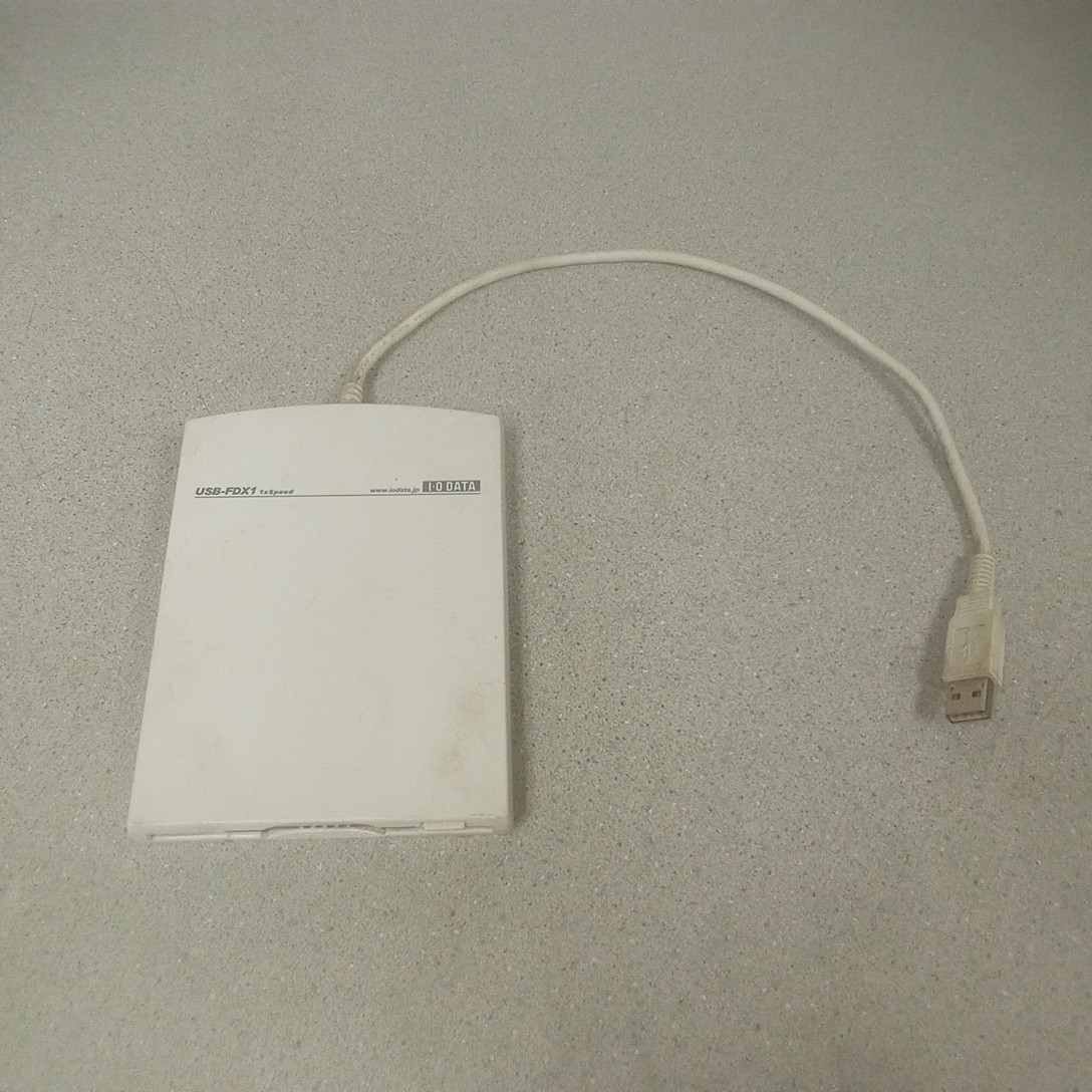 I-O DATA,  USB Floppy Disk Drive, USB-FDX1A External 3.5in Disk Drive