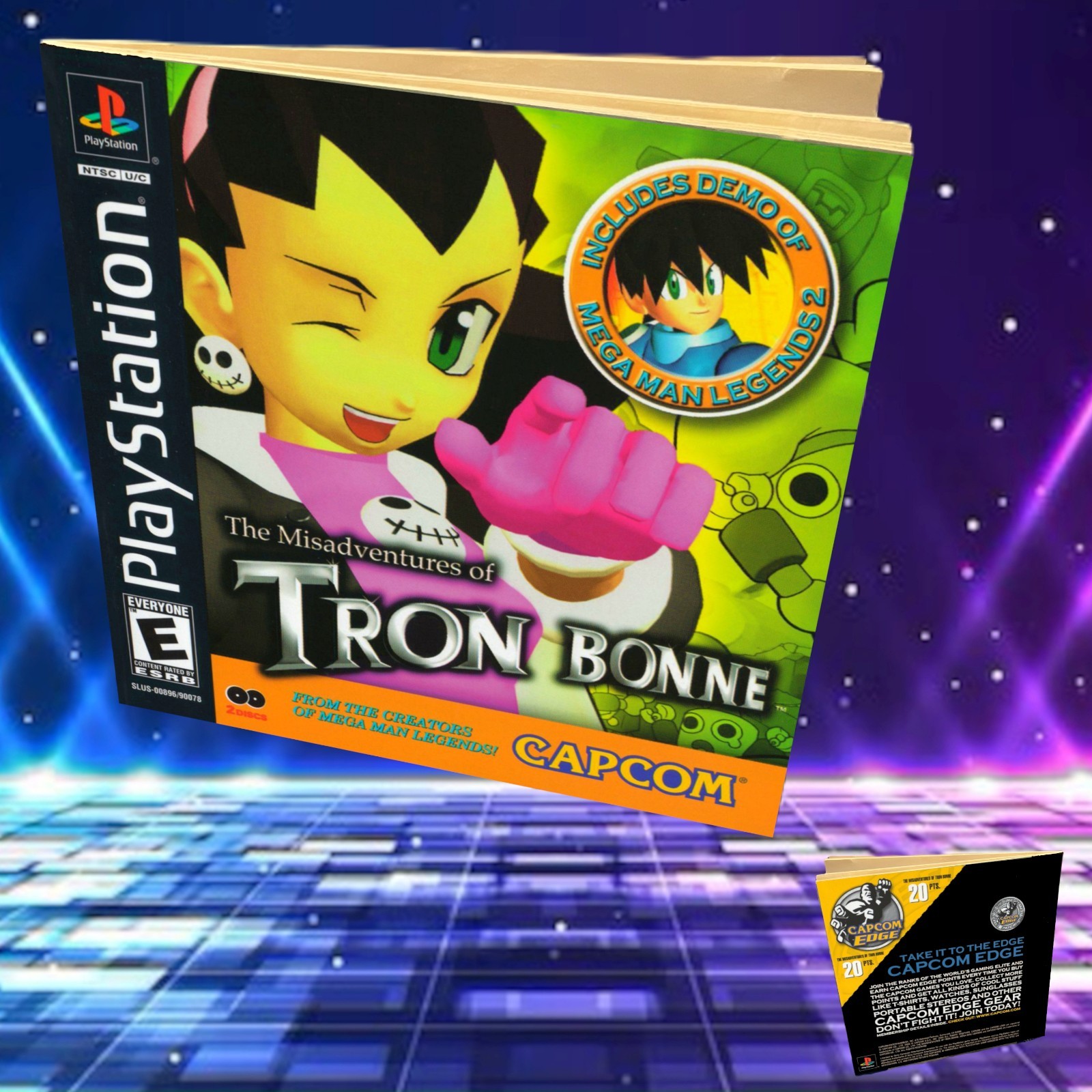 Replacement Manual for - Tron Bonne - Sony PS1 Instruction Booklet