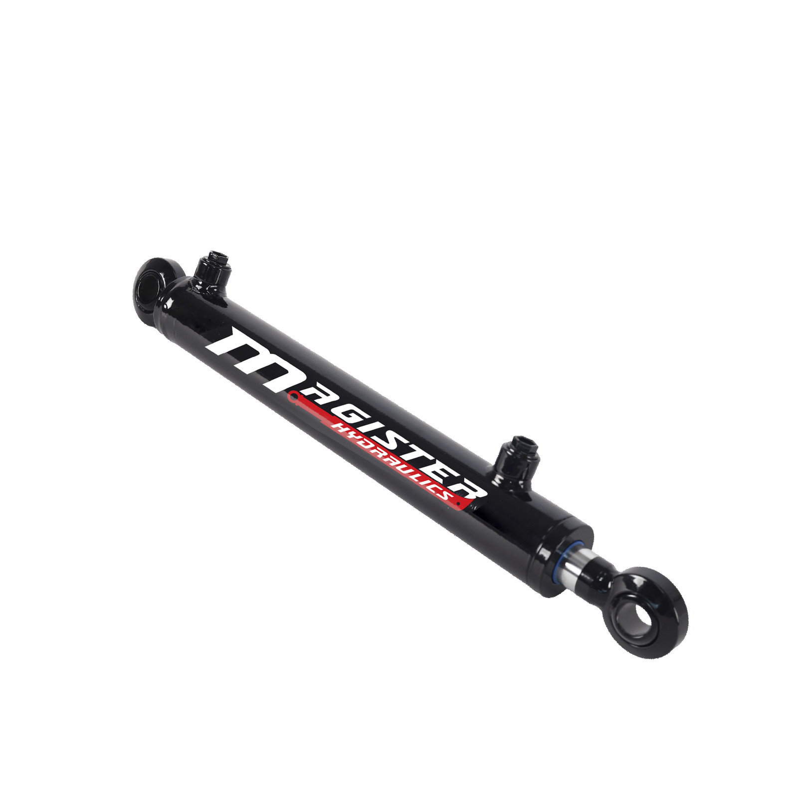 Hydraulic Cylinder Welded Double Acting 1.5" Bore 10" Stroke Swivel Ball/Eye