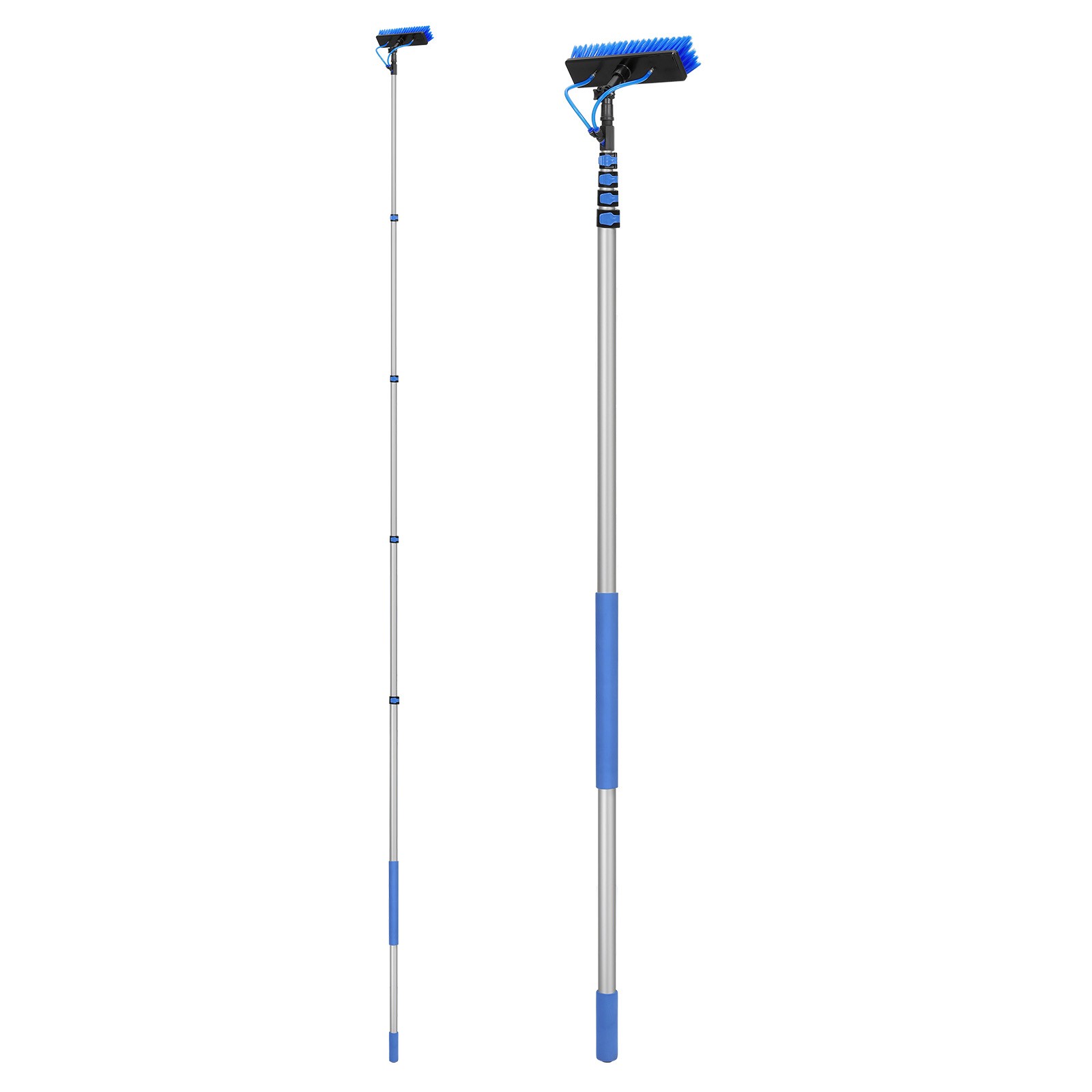 Water Fed Pole Kit, 30FT Solar Panel Cleaning Pole with Extendable Handle