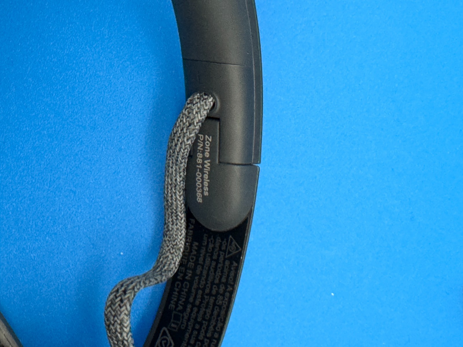 Logitech Zone Wireless Bluetooth Headset Noise Cancelling TEAMS A00082 881000368