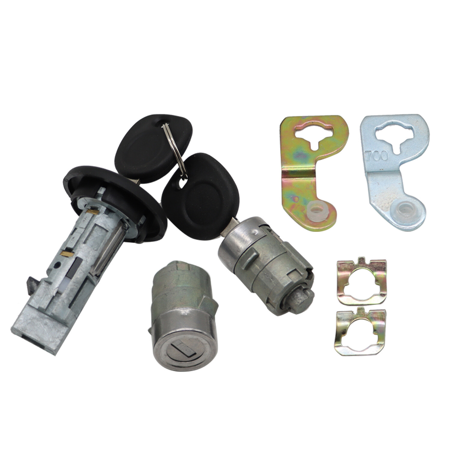 For Chevrolet GMC H2 Ignition Switch & Front Door Lock Cylinders with 2 Keys