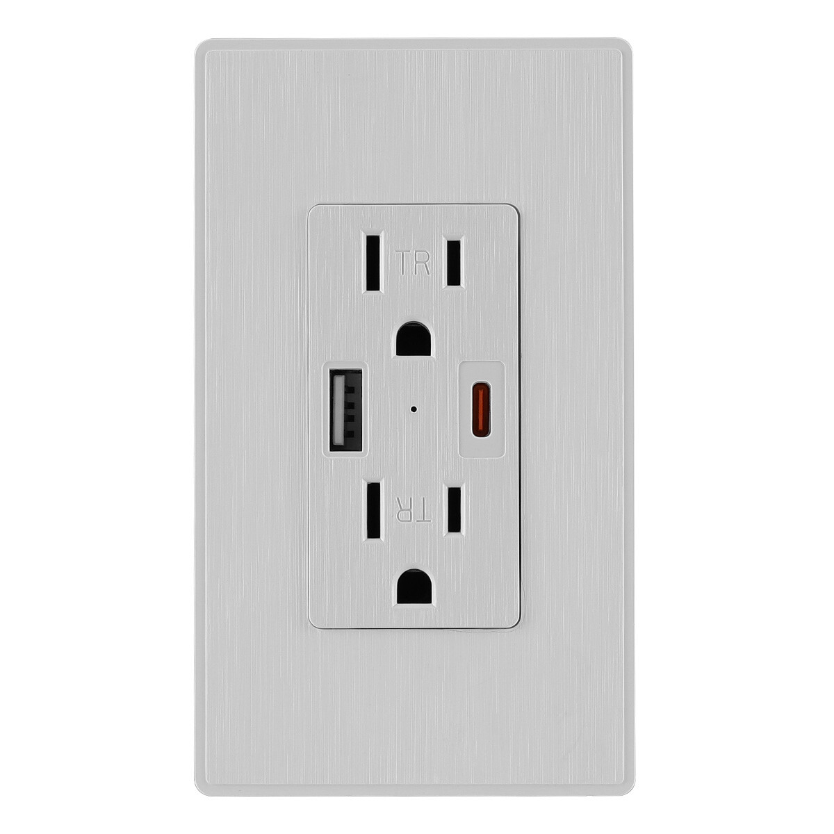 USB Outlet Type-C/A Wall Charger 15A TR Receptacle Plug Electrical Socket US