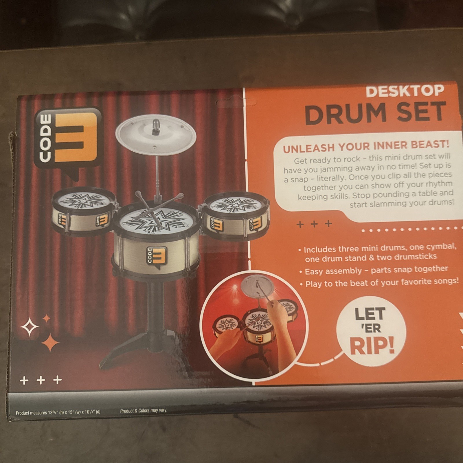Desktop Drum Set Code 3 Toy