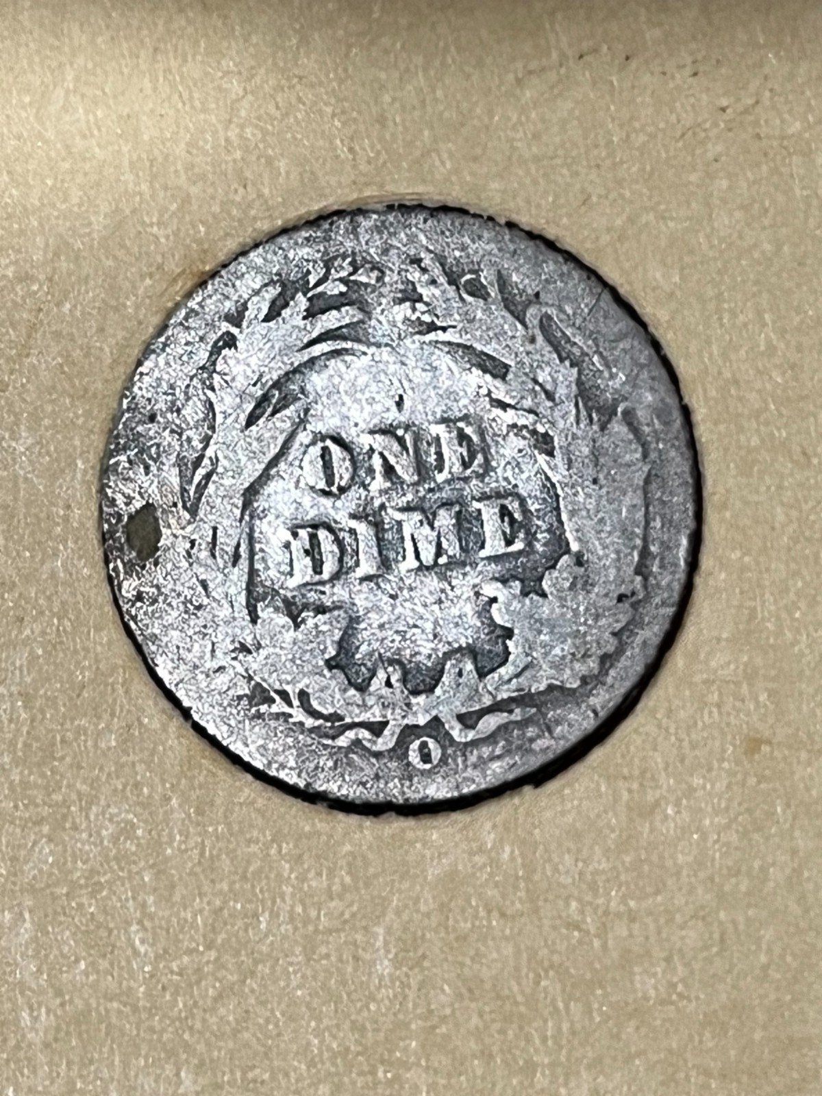 1896-O Barber Dime