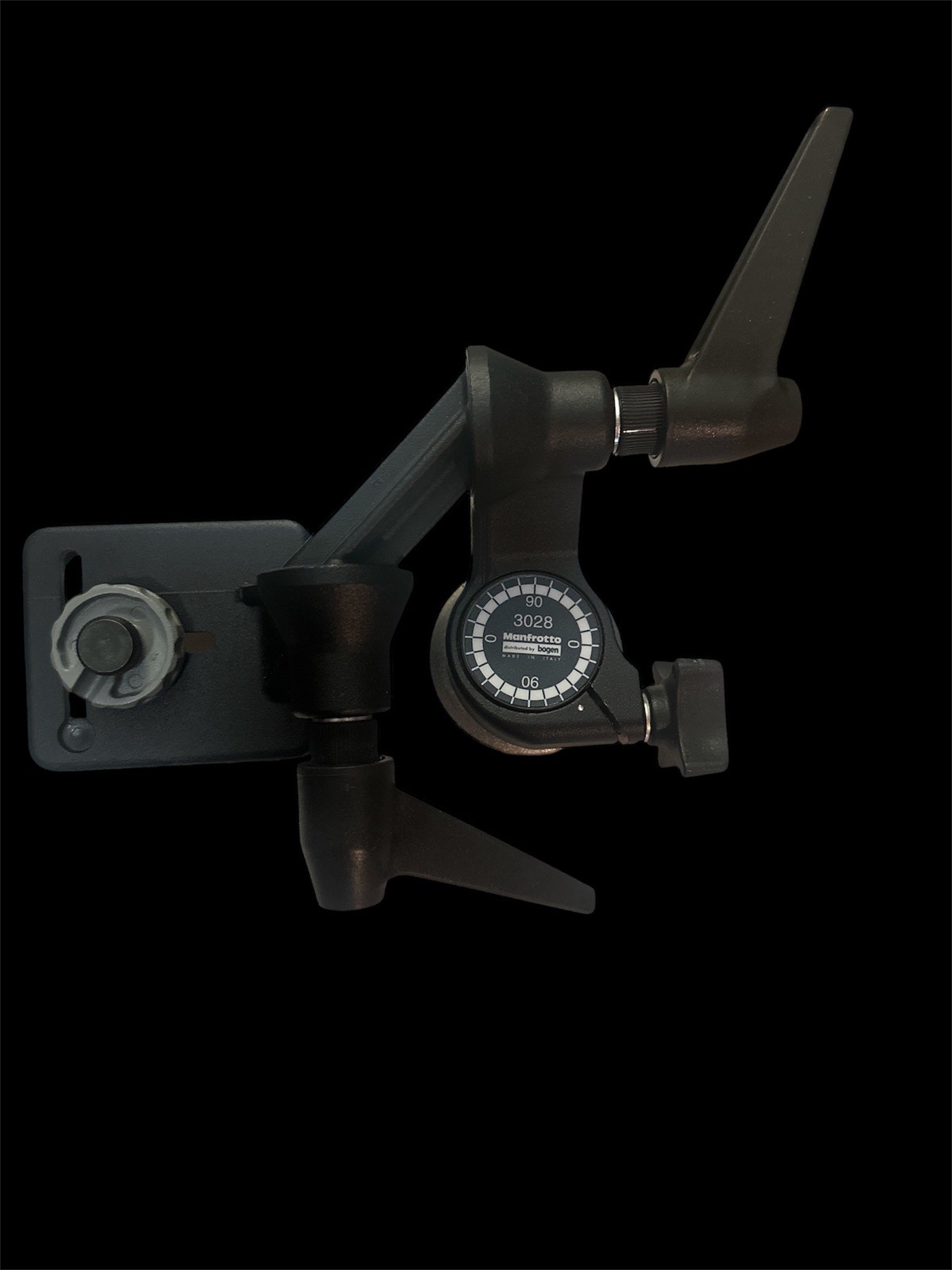 Manfrotto Bogen 3028 3-Way Pan Tilt Tripod Head