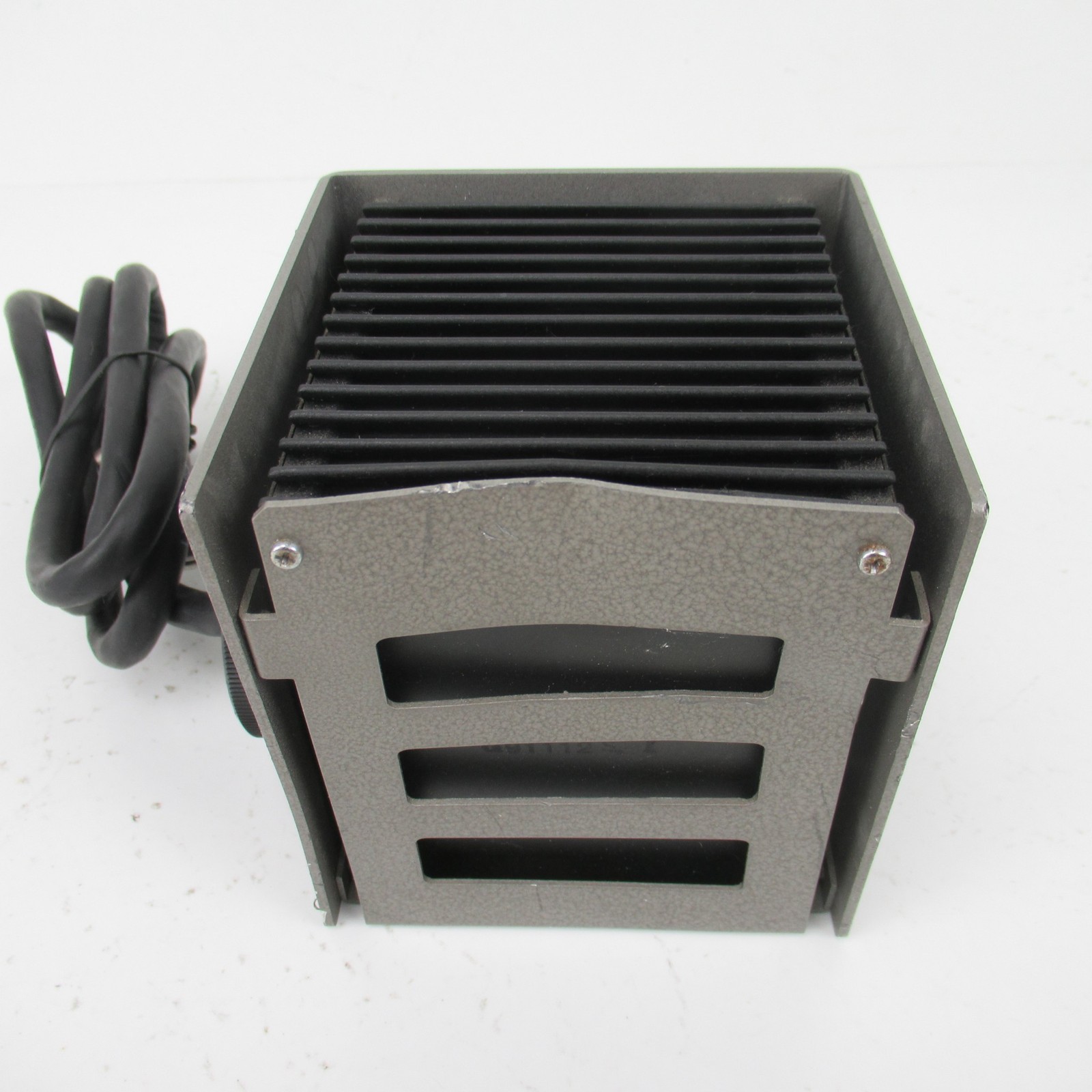 OLYMPUS 100W HALOGEN LIGHT SOURCE FOR VANOX MICROSCOPE - DENT IN HOUSING