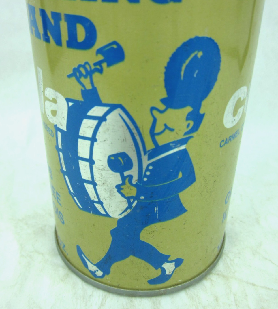 1976 WARREN High School MARCHING BAND COLA soda pop can Gurnee Illinois S Steel