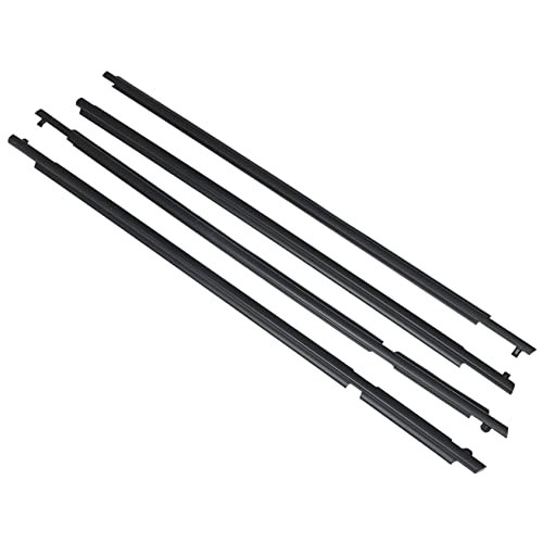 4pcs Weatherstrip Window Seal Car Window Moulding Trim Replacement for 2006