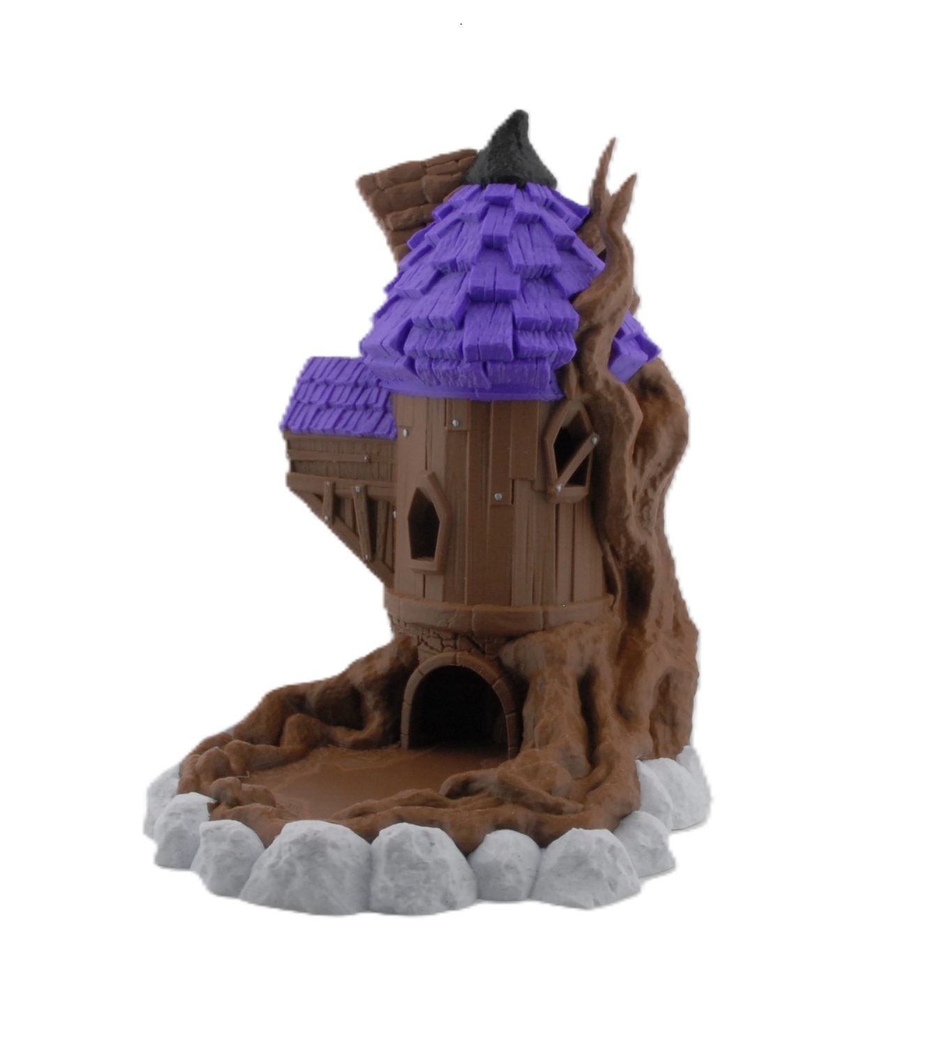 Enchanted Grove Wizard Dice Tower – 3D Printed Fantasy RPG Dice Roller | Dice