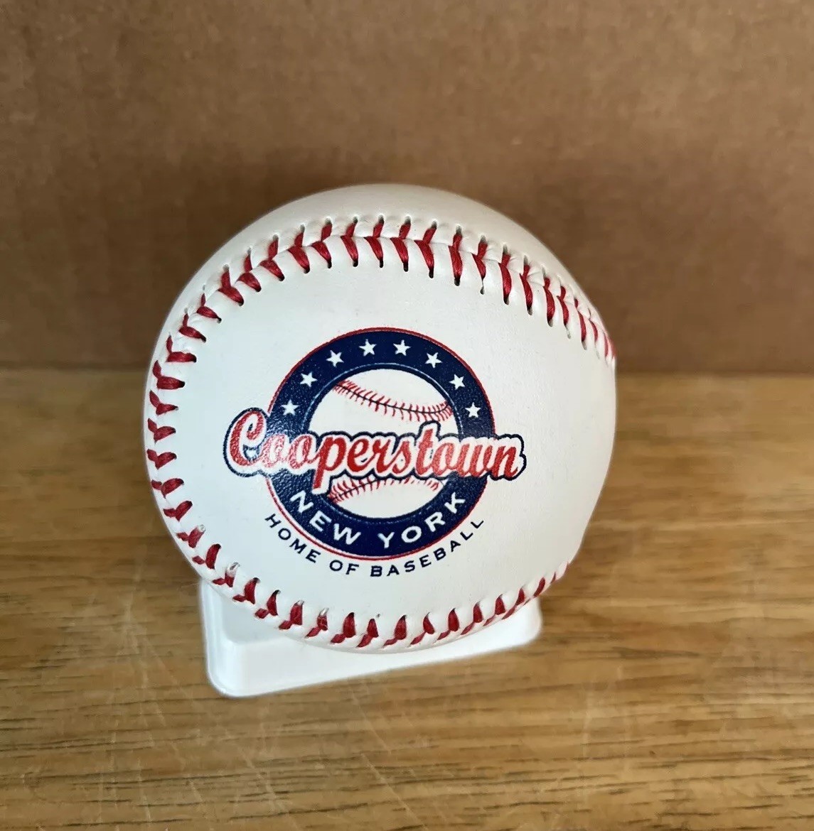 BASEBALL HALL OF FAME COOPERSTOWN LOGO NEW YORK BALL MLB BASEBALL